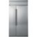 Front Zoom. Café - 29.6 Cu. Ft. Side-by-Side Built-In Refrigerator - Stainless steel.