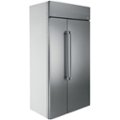 Left Zoom. Café - 29.6 Cu. Ft. Side-by-Side Built-In Refrigerator - Stainless steel.