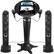 Alt View 12. Singing Machine - Hi-Def Bluetooth Pedestal Karaoke System - Black.
