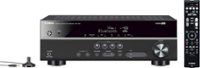 Front Zoom. Yamaha - 700W 5.1-Ch 4K Ultra HD and 3D Pass-Through A/V Home Theater Receiver - Black.