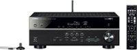 Front Zoom. Yamaha - 725W 5.1-Ch. Network-Ready 4K Ultra HD and 3D Pass-Through A/V Home Theater Receiver - Black.