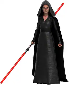 Hasbro - Star Wars Series 6 Inch Action Figure | Rey (Dark Side Vision) - Black