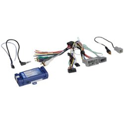 PAC - Radio Replacement and Steering Wheel Control Interface for Select Honda Vehicles - Blue - Front_Zoom