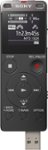 Front Zoom. Sony - UX Series Digital Voice Recorder - Black.