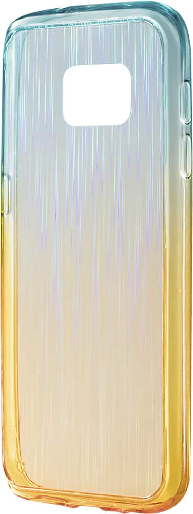 Front. Dynex™ - Back Cover for Samsung Galaxy S7 - Blue, Orange.