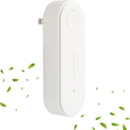 Loheer - Plug In Air Purifier Compact Bedroom Pet Room Purifier White