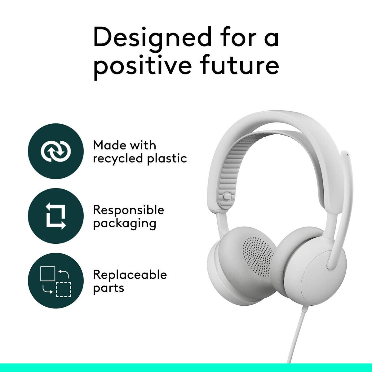 Designed for a positive future

- Made with recycled plastic
- Responsible packaging
- Replaceable parts
