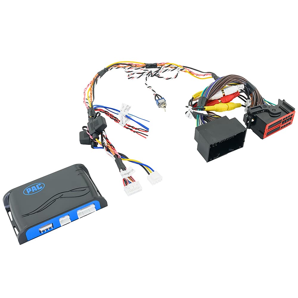Front. PAC - Back-Up Camera and Navigation Unlock Interface for Select Dodge, Jeep, and RAM Vehicles - Blue.