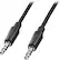 Front. Insignia™ - 3' 3.5mm Audio Cable - Black.