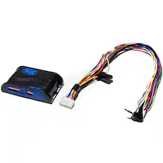 Front. PAC - Steering Wheel Control Interface for Select Vehicles - Black/Blue.