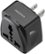Front Zoom. Insignia™ - Grounded North/South American Power Adapter - Black.