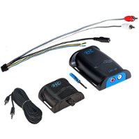 PAC - LocPRO 2-Channel Line Output Converter with Remote Turn-On Circuit and Remote Level Controller - Black/Blue - Front_Zoom