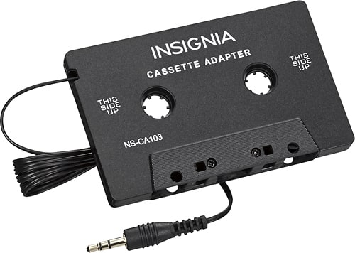 Insignia 3 3.5mm Cassette Adapter Multi NS CA103 Best Buy