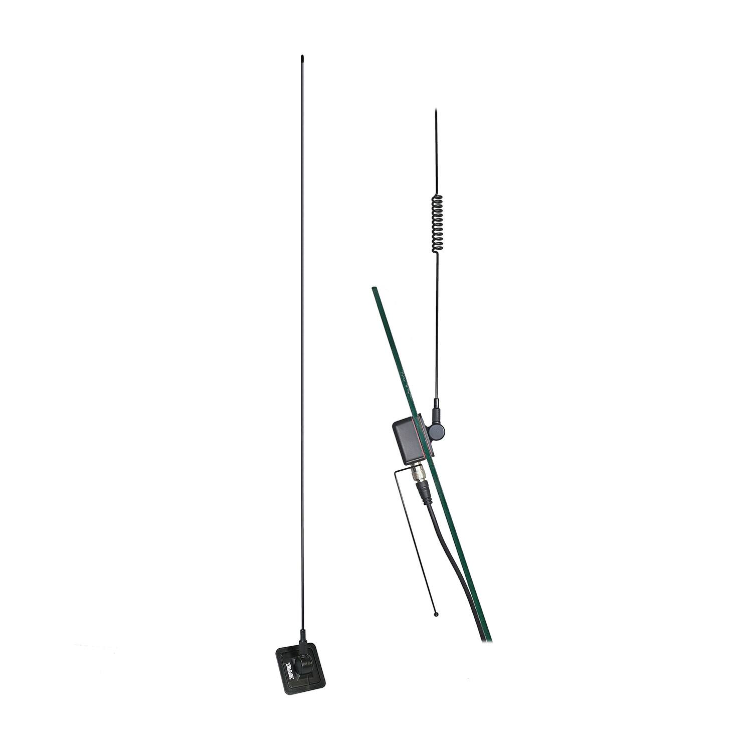 Alt View 3. Tram - Tram 1191 50-Watt Pretuned Dual-Band 144 MHz to 148 MHz VHF/440 MHz to 450 MHz UHF Amateur Radio Antenna Kit - Black.