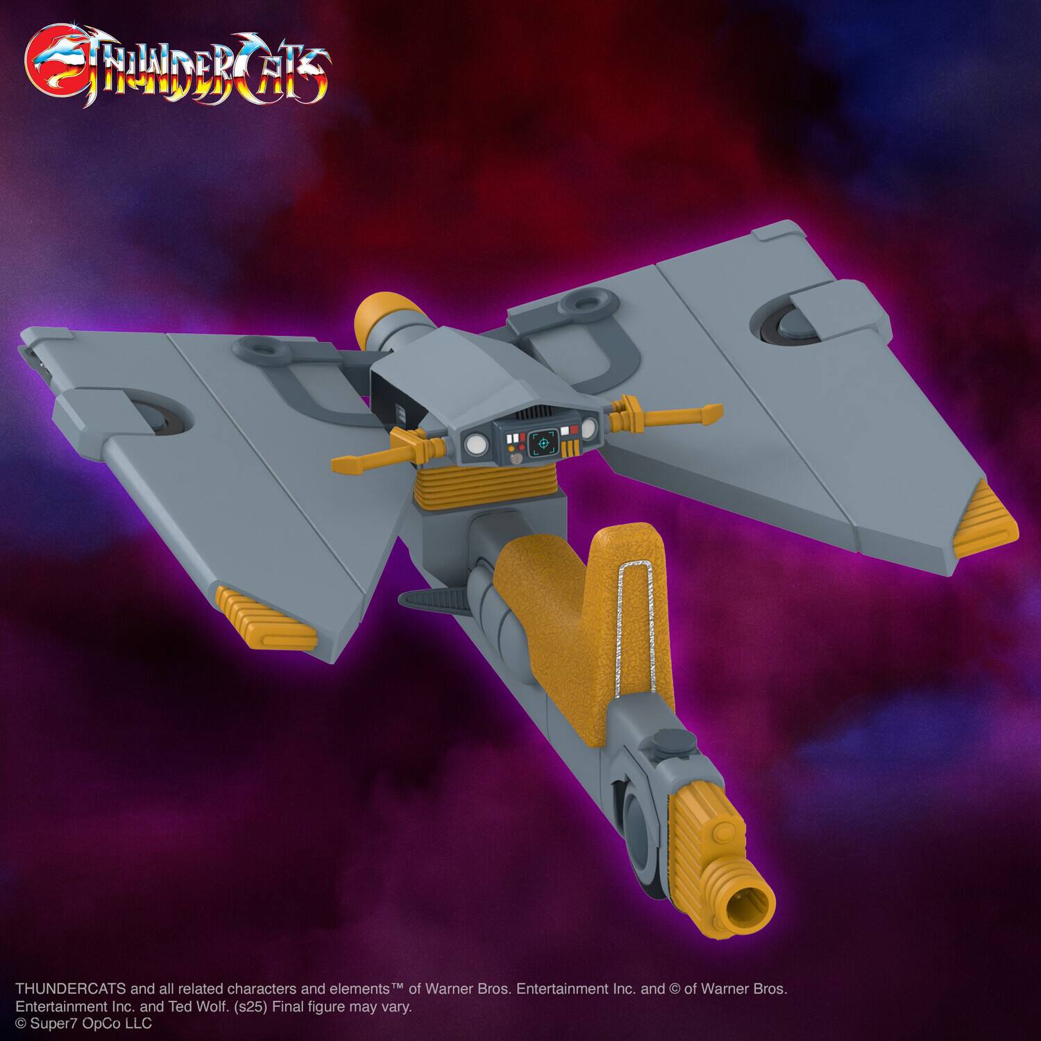 THUNDERCATS and all related characters and elements™ of Warner Bros. Entertainment Inc. and of Warner Bros. Entertainment Inc. and Ted Wolf. (s25) Final figure may vary. G Super7 OpCo LLC