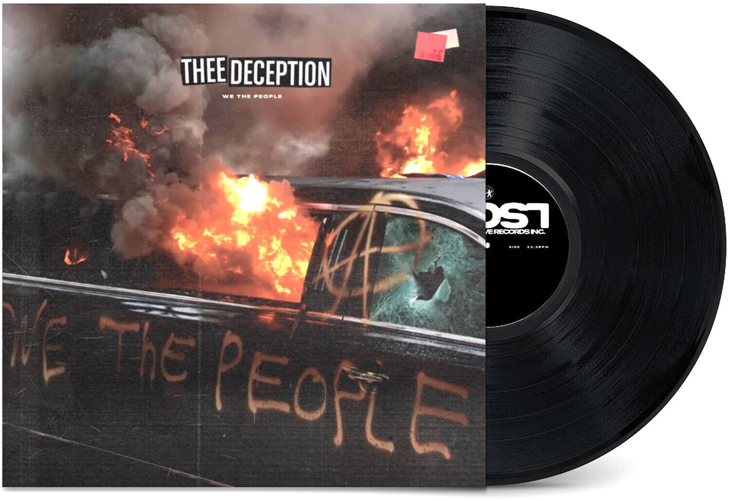 THE DECEPTION  
WE THE PEOPLE  

DS1 RECORDS INC.  
SIDE A 33 1/3 RPM  

WE THE PEOPLE