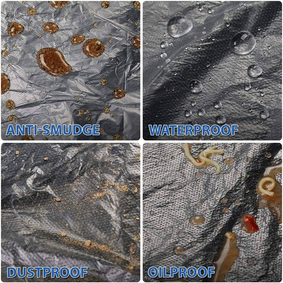 ANTI-SMUDGE  
WATERPROOF  
DUSTPROOF  
OILPROOF