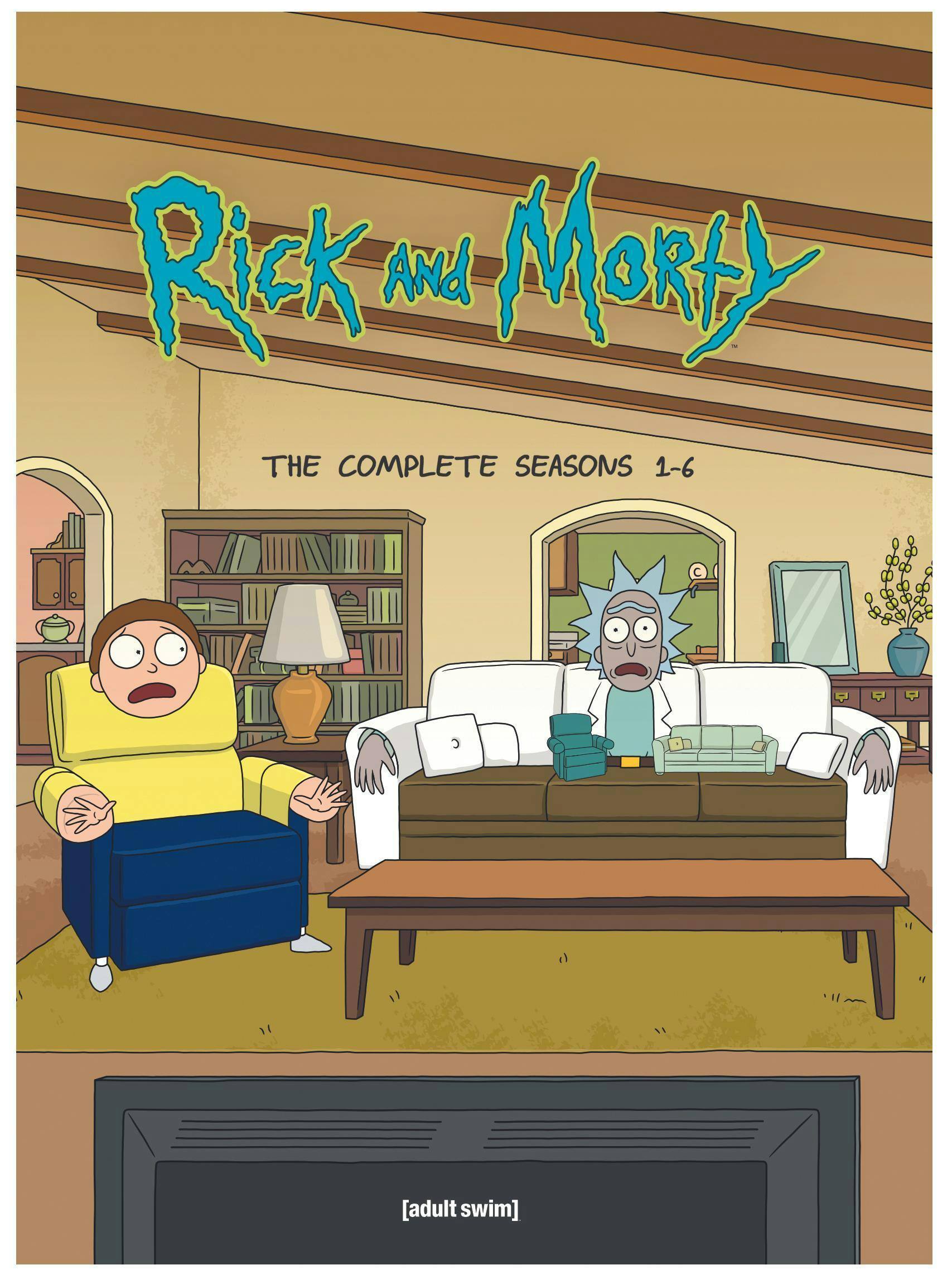 Front. Rick and Morty: Seasons 1-6 (Box Set) [DVD].