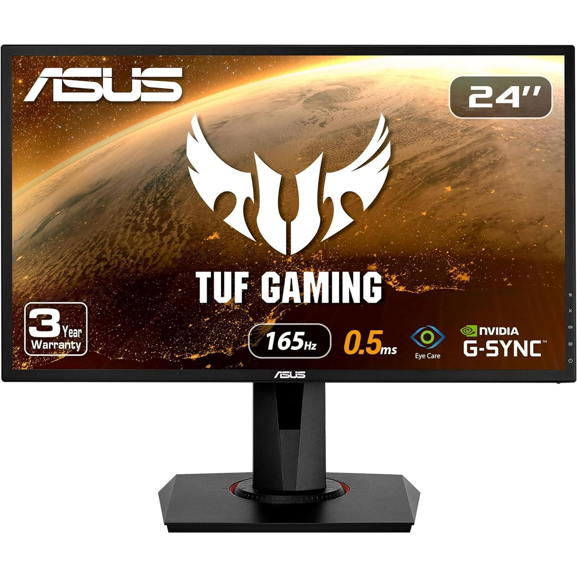 ASUS 24" 3 Year Warranty TUF GAMING 165Hz 0.5ms Eye Care G-SYNC NVIDIA