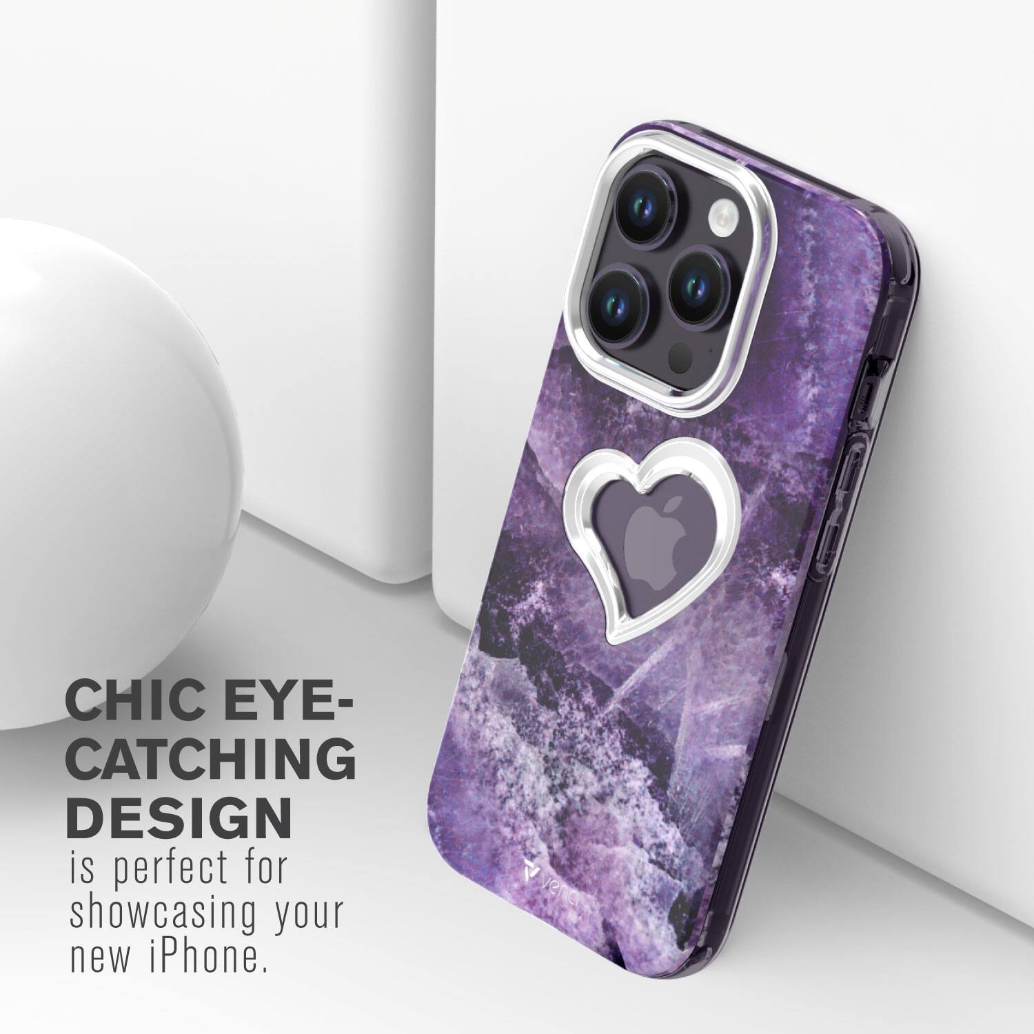 CHIC EYE-CATCHING DESIGN is perfect for showcasing your new iPhone. ve vene