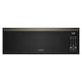 Whirlpool - 1.1 Cu. Ft. Over the Range Microwave with Sensor Cooking and 1800-Watts Cooking Power - Black Stainless Steel