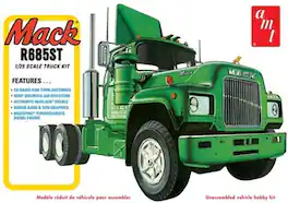 PopMarket - AMT Mack R685ST Semi Tractor 1/25 Scale Model Kit - COLLECTIBLES - Multicolor