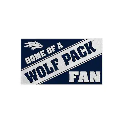 Home of a Wolf Pack Fan