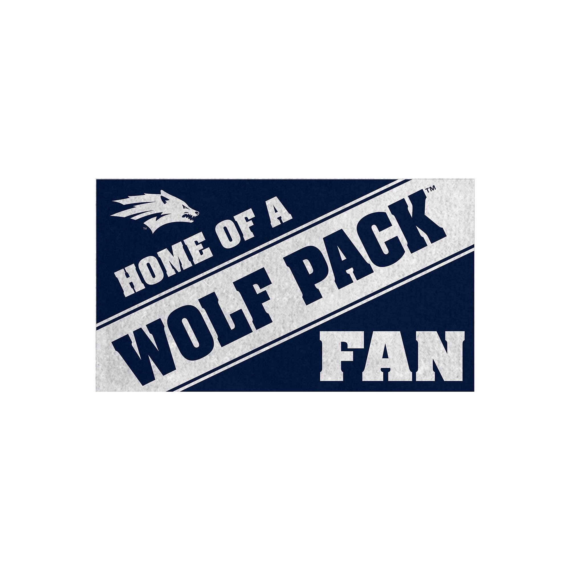 Home of a Wolf Pack Fan