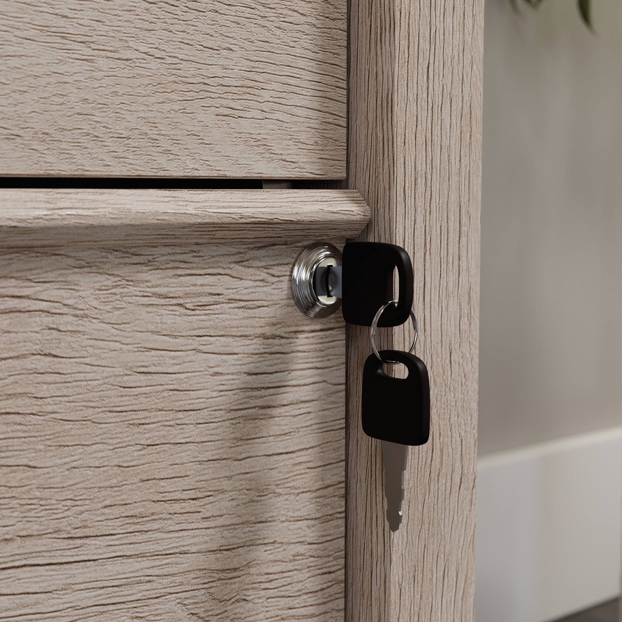 Left. APRILSOUL - Lateral File Brown finish.