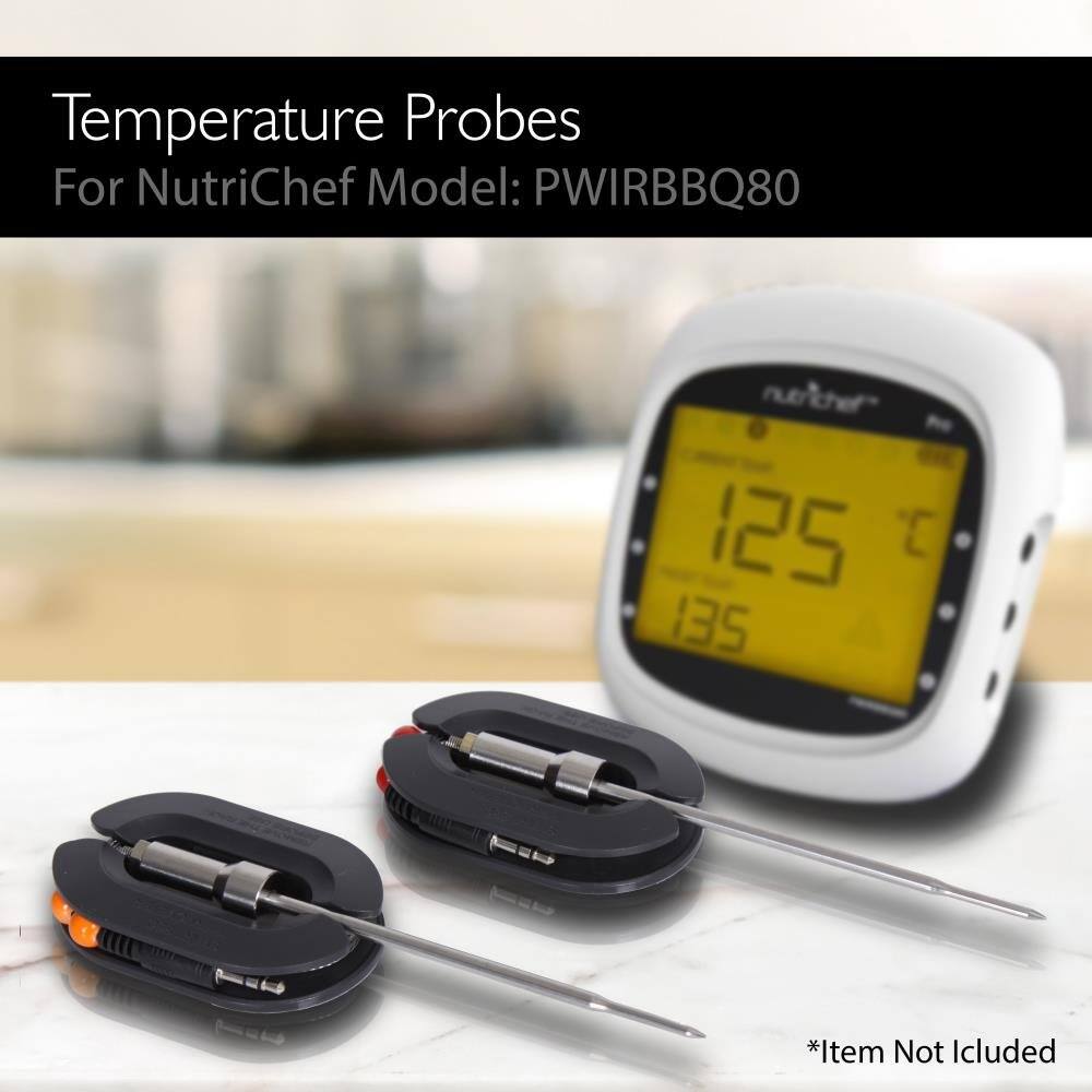 Temperature Probes  
For NutriChef Model: PWIRBBQ80  

*Item Not Included