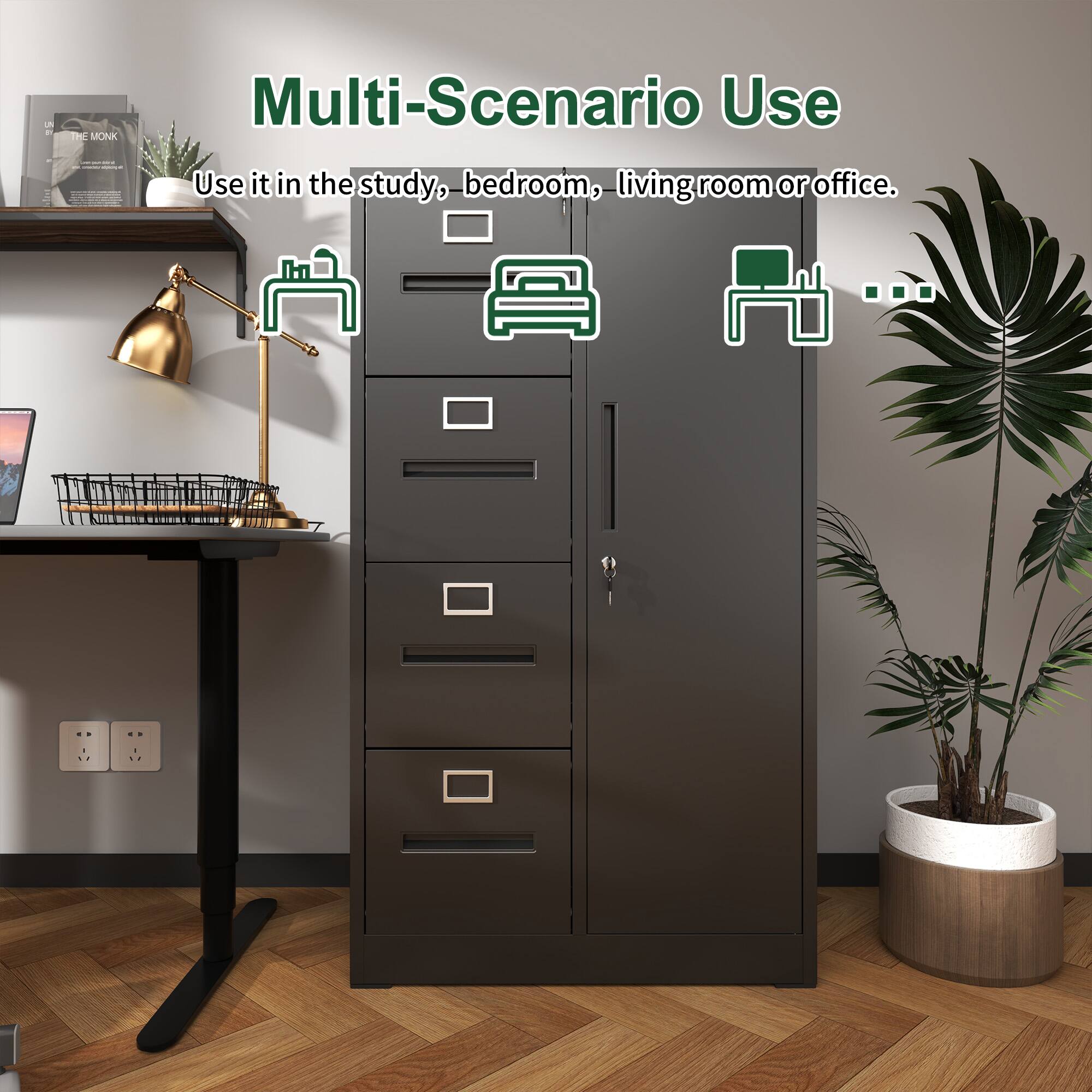 Multi-Scenario Use  
Use it in the study, bedroom, living room, or office.
