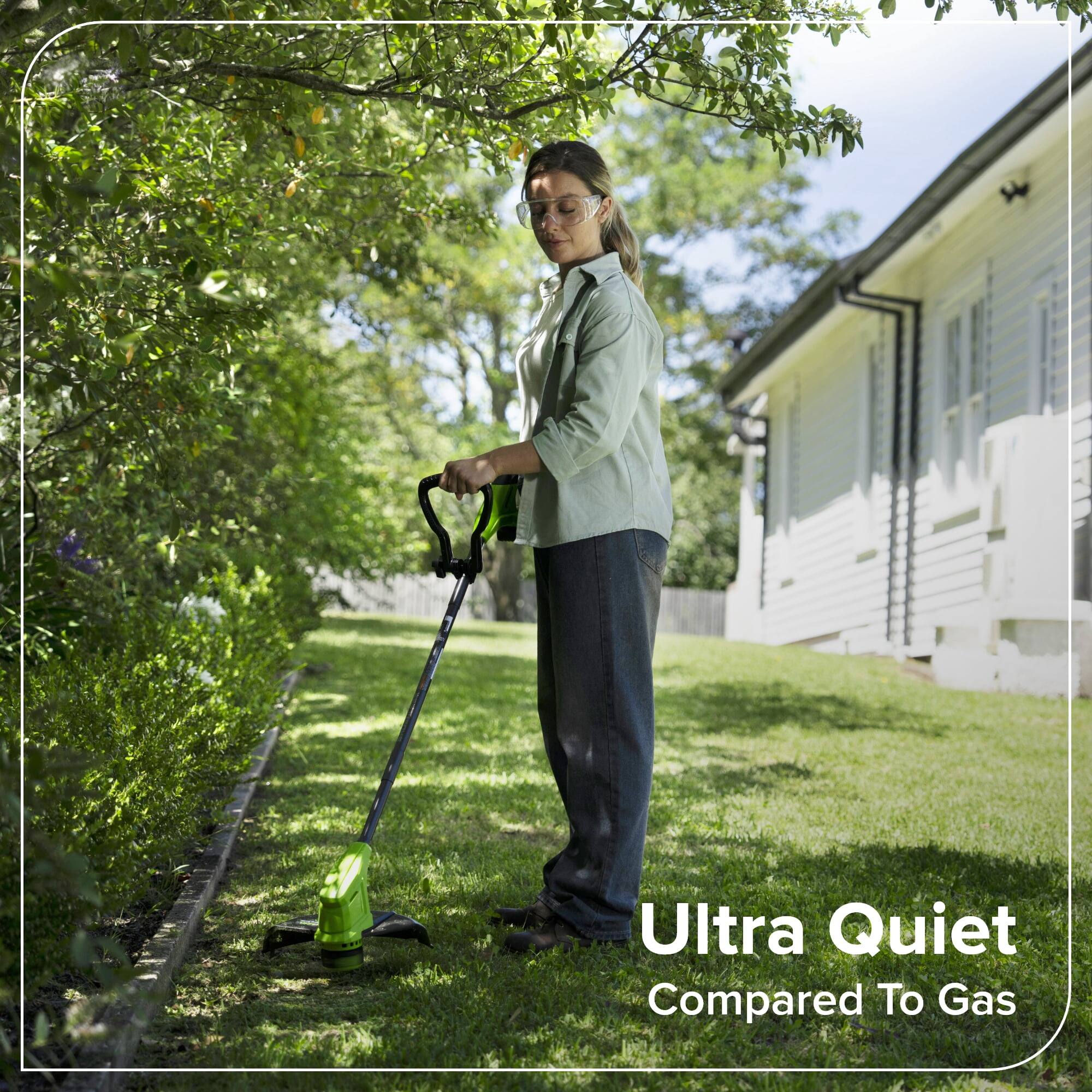 Ultra Quiet  
Compared To Gas