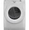 GE - 7.8 Cu. Ft. Stackable Smart Electric Dryer with Sanitize Cycle - White