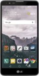Front Zoom. Boost Mobile - LG Stylo 2 4G with 16GB Memory Prepaid Cell Phone - Titan Silver.