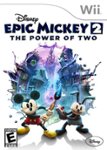 Front Zoom. Disney Epic Mickey 2: The Power of Two - Nintendo Wii.