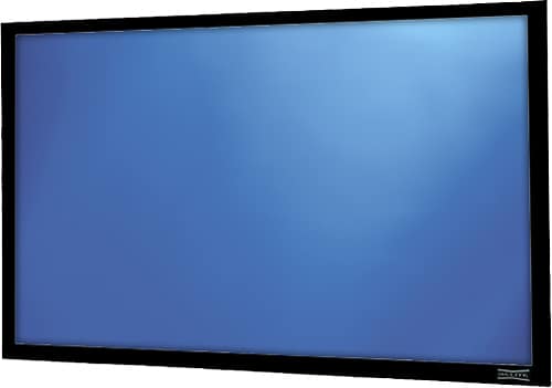 Angle View: Da-Lite - Imager 92" Fixed Projector Screen - Black