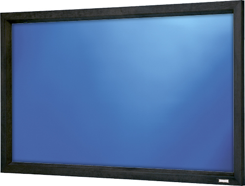 Angle View: Elite Screens - Spectrum Series 110" Motorized Projector Screen - Black