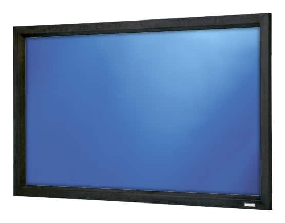 Front. Da-Lite - Cinema Contour 92" Fixed Projector Screen - Black.