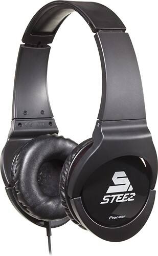 Angle Standard. Pioneer - Steez Effects DJ Headphones - Black.