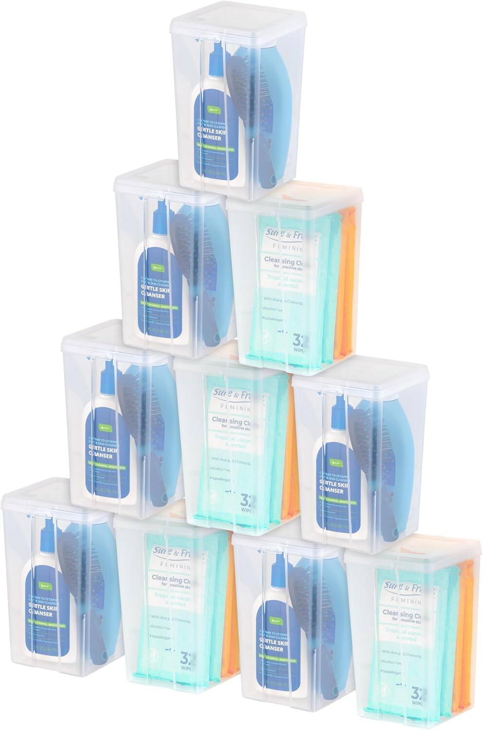 - Gentle Skin Cleanser
- Suave & Fr FEMININ
- Clear skin for sensitive skin
- Tropics & Coconut
- With Aloe & Chamomile
- Alcohol-free
- Hypoallergenic
- 3 WIPs