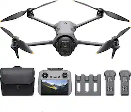 DJI - Mavic 4 Pro Drone Fly More Combo (DJI RC 2) with 100MP Hasselblad Camera, Triple-Camera System, 6K/60fps HDR Video,