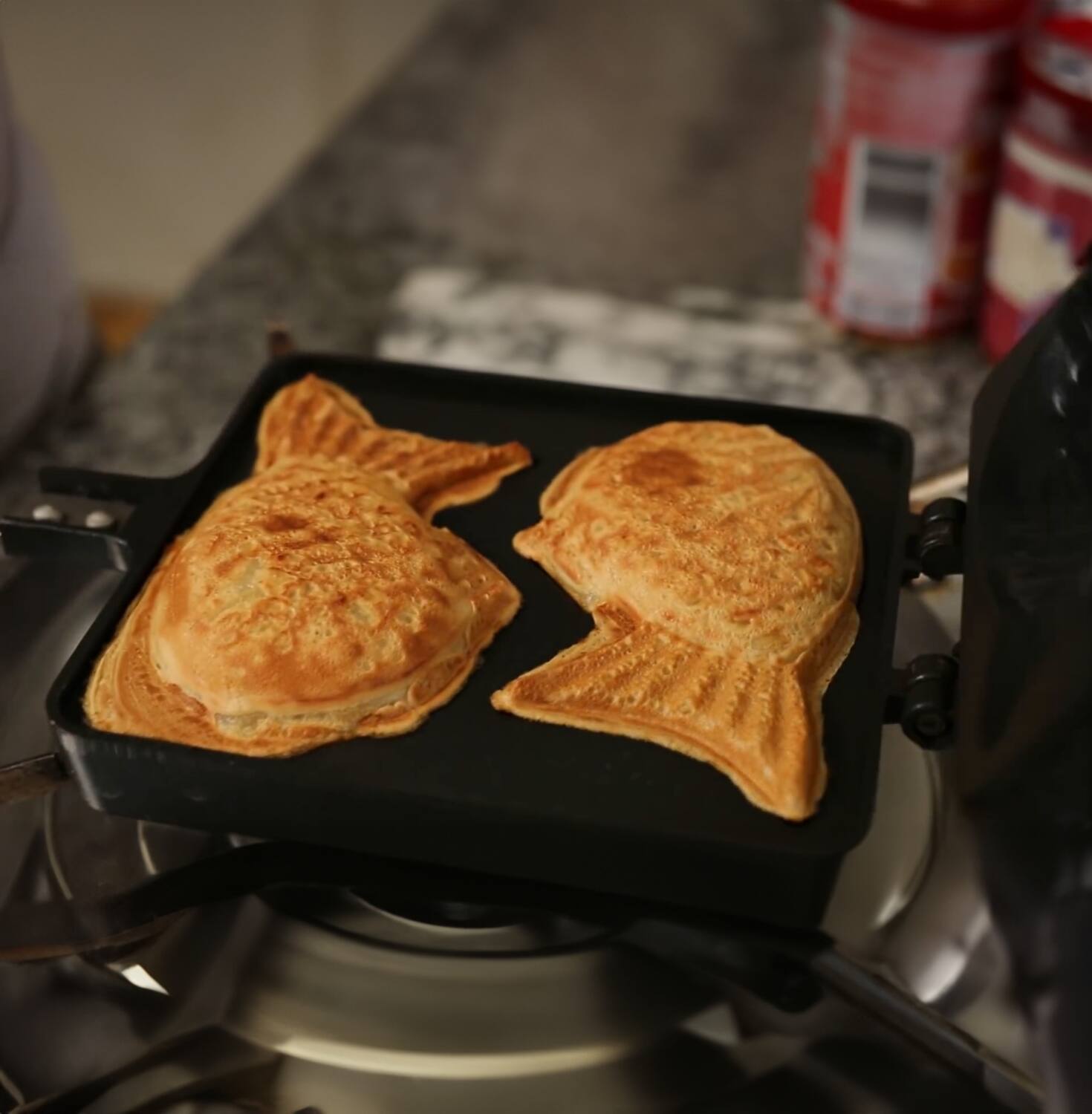 Alt View 1. CookKing - COOKKING - TAKOYAKI Nonstick Grill Pan, Made in Korea - Purple.