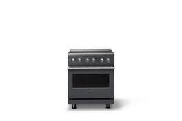 Viking - 30 in. Wide 4 Elements Pro 5 Series 4.7 Cu. Ft. Freestanding Electric Convection Range - Cast Black