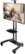 Alt View Zoom 11. Kanto - Mobile TV Stand for Most Flat-Panel TVs Up to 65" - Black.