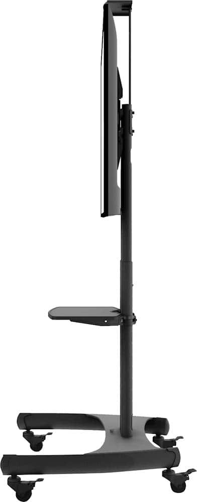 Alt View 15. Kanto - Mobile TV Stand for Most Flat-Panel TVs Up to 65" - Black.