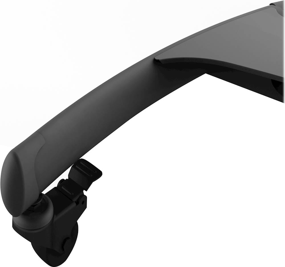 Alt View 17. Kanto - Mobile TV Stand for Most Flat-Panel TVs Up to 65" - Black.