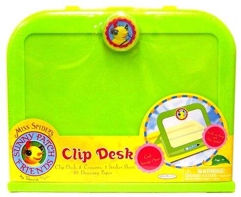 Sure, here is the corrected and grouped text from the image:

---

**Miss Spider's Sunny Patch Friends**

**Clip Desk**

- Clip Desk
- Crayons
- Sticker Sheet
- 10 Drawing Papers

**WARNING: CHOKING HAZARD**

---

**Clip Desk**

- Clip Desk
- Crayons
- Sticker Sheet
- 10 Drawing Papers

**WARNING: CHOKING HAZARD**

---

**Clip Desk**

- Clip Desk
- Crayons
- Sticker Sheet
- 10 Drawing Papers

**WARNING: CHOKING HAZARD**

---

**Clip Desk**

- Clip Desk
- Crayons
- Sticker Sheet
- 10 Drawing Papers

**WARNING: CHOKING HAZARD**

---

**Clip Desk**

- Clip Desk
- Crayons
- Sticker Sheet
- 10 Drawing Papers

**WARNING: CHOKING HAZARD**

---

**Clip Desk**

- Clip Desk
- Crayons
- Sticker Sheet
- 10 Drawing Papers

**WARNING: CHOKING HAZARD**

---

**Clip Desk**

- Clip Desk
- Crayons
- Sticker Sheet
