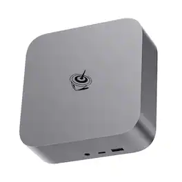 Beelink - SER8 Mini PC With AMD Ryzen 7 8745HS, 32GB DDR5 RAM& 1TB SSD, Win 11 Pro Pre-installed - Space Gray