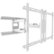 Angle Zoom. Kanto - Full-Motion TV Wall Mount for Most 37" - 75" TVs - Extends 21.8" - White.