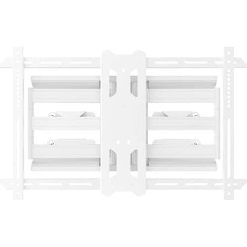 Kanto - Full-Motion TV Wall Mount for Most 37" - 75" TVs - Extends 21.8" - White